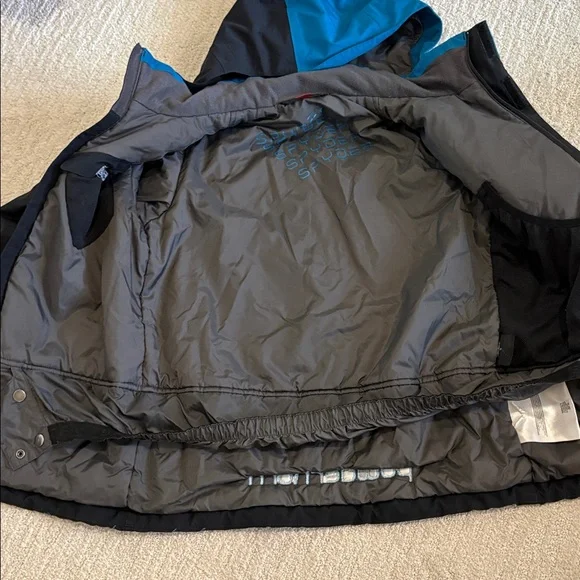 Spyder Blue and Black Ski Race Jacket - Picture 7 of 8